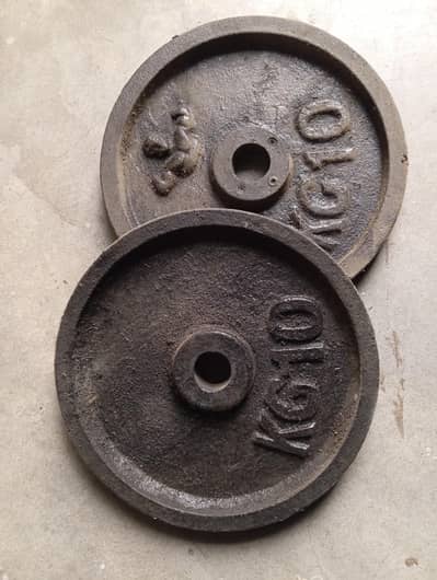10 KG weight plates For sale