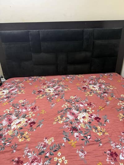 king bed and mattress in good condition
