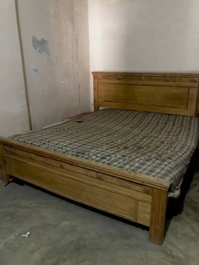 Double Bed With Foam