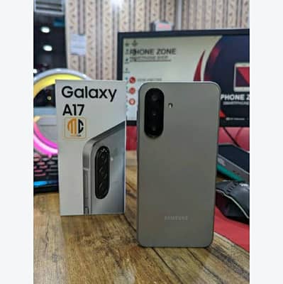 Samsung Mobile A17 8GB ram 256 gb memry