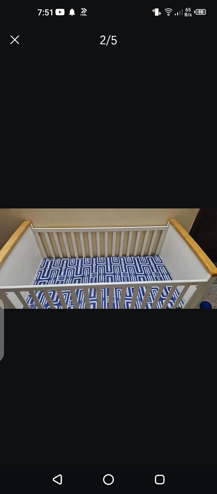 baby cot 1