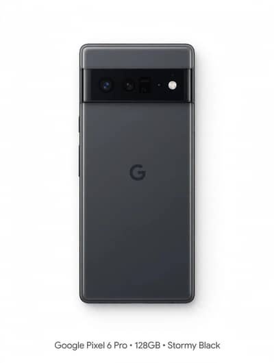 Google Pixel 6 Pro 128GB official PTA Approved Stormy Black - 10/9