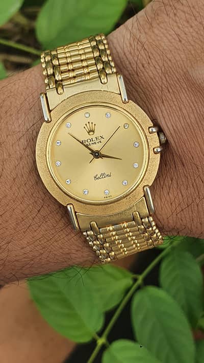Rolex ladies Geneve cellini Quarts Wrist watch