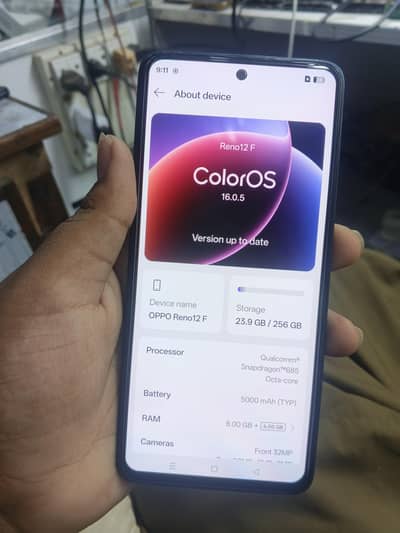 OPPO Reno12 F urgent for sale 8/256 box+charger