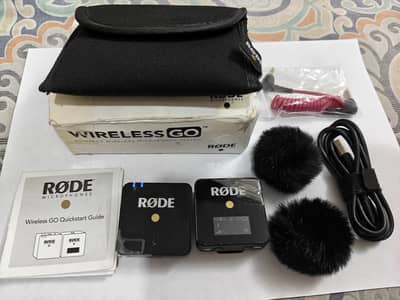 Rode Mic Wireless Go New Condition Professional Microphones
