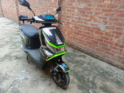 Ramza X EV Scooty Excellent Condition In Reasonable Price