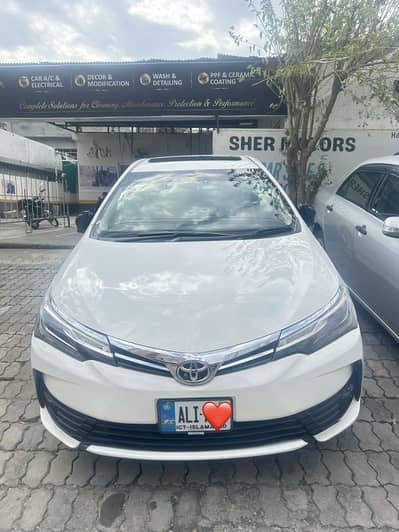 Toyota Corolla Grandy 2018 push start