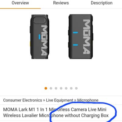 moma lark m 1 weirless mic