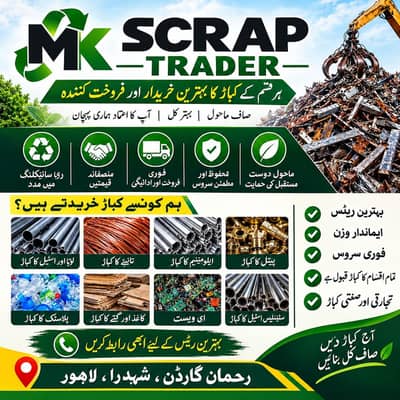 Scrap Buyer in Lahore Iron Steel Copper Aluminium Metal Scrap