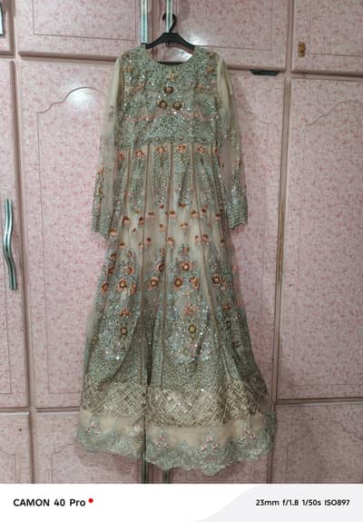 Beautiful engagement bridal maxi