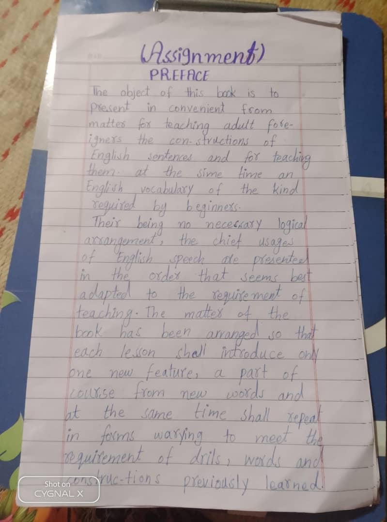 assignment writing 1