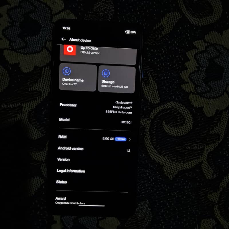 One Plus 7T 2