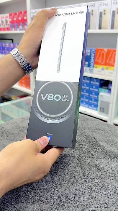 Vivo V80 Lite (8/128GB) Available On Easy Installment Plan