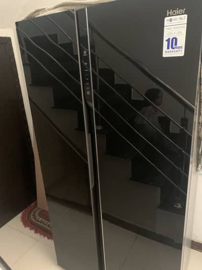 Haier 2 door in black