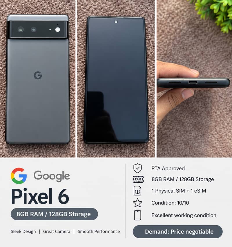 Google Pixel 6 8/128 PTA 0