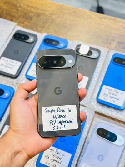 Google Pixel 10  12/128Gb PTA Approved Online 10/10 Water pack
