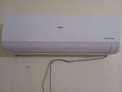 haier 1.5ton inverter excellent condition pipe nhi bs baki ha
