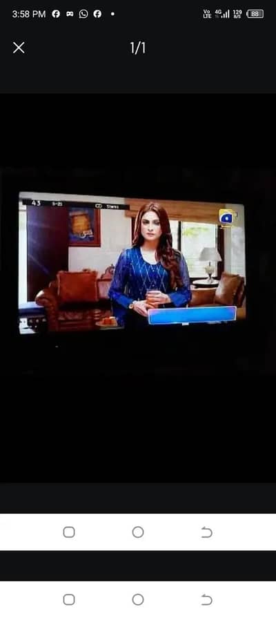Samsung LCD tv 43"  simple tv orgnal Samsung