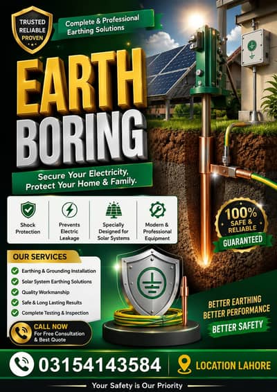 Drilling services/ water boring services / earth boring/ water boring