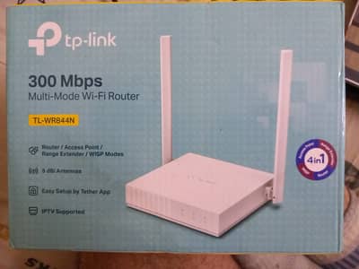 TP-Link TL-WR844N 300Mbps Wi-Fi Router – Like New