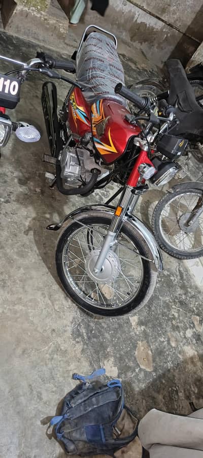 Honda CG 125 Red 2026 Karachi