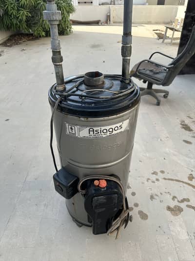 Asia gas geyser