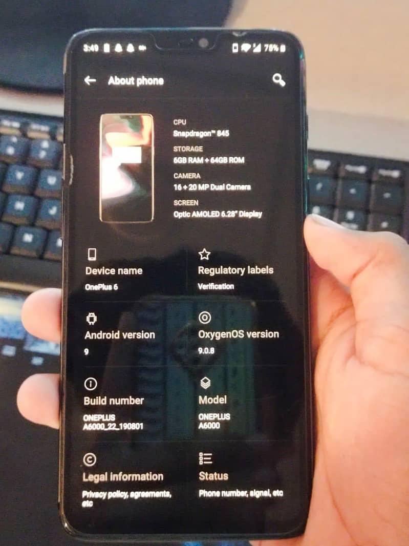One Plus 6 1