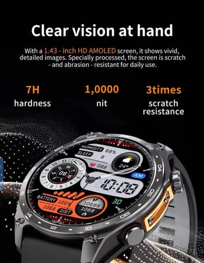 hd300 pro 4gb storage offline map with flashlight smart watch