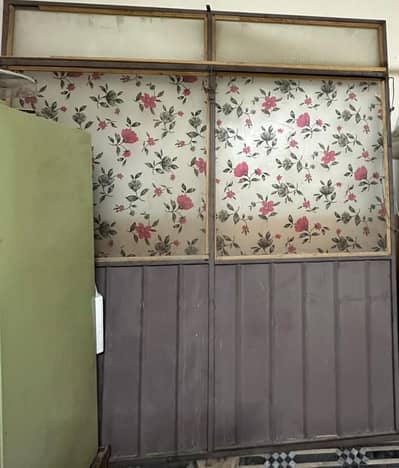 Shop Iron Frame Door with Floral Design – For Sale