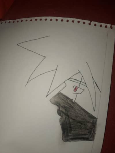 beautiful drawing of kakashi