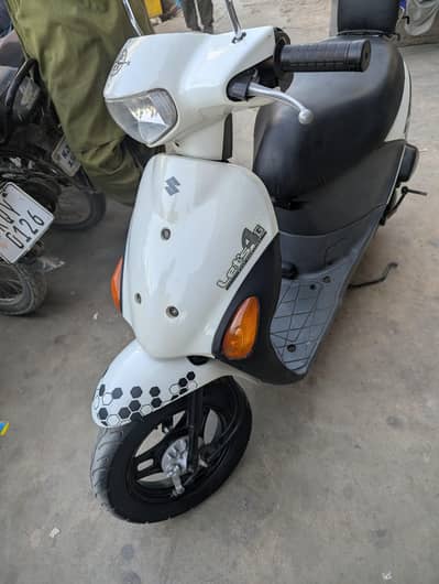 SUZUKI LET'S 4 SCOOTY SELF START JAPANESE MODEL
