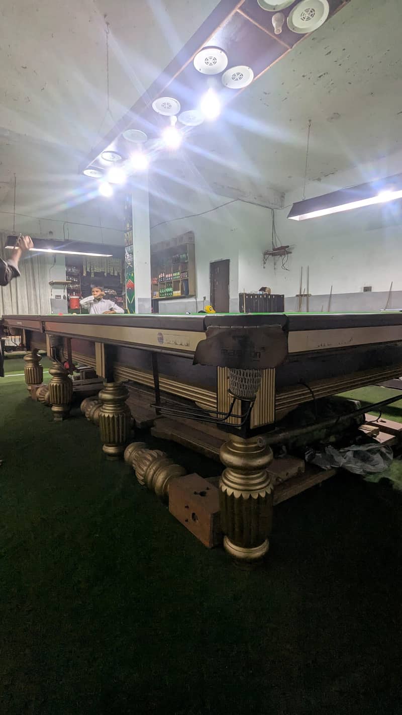 snooker table 6*12 0