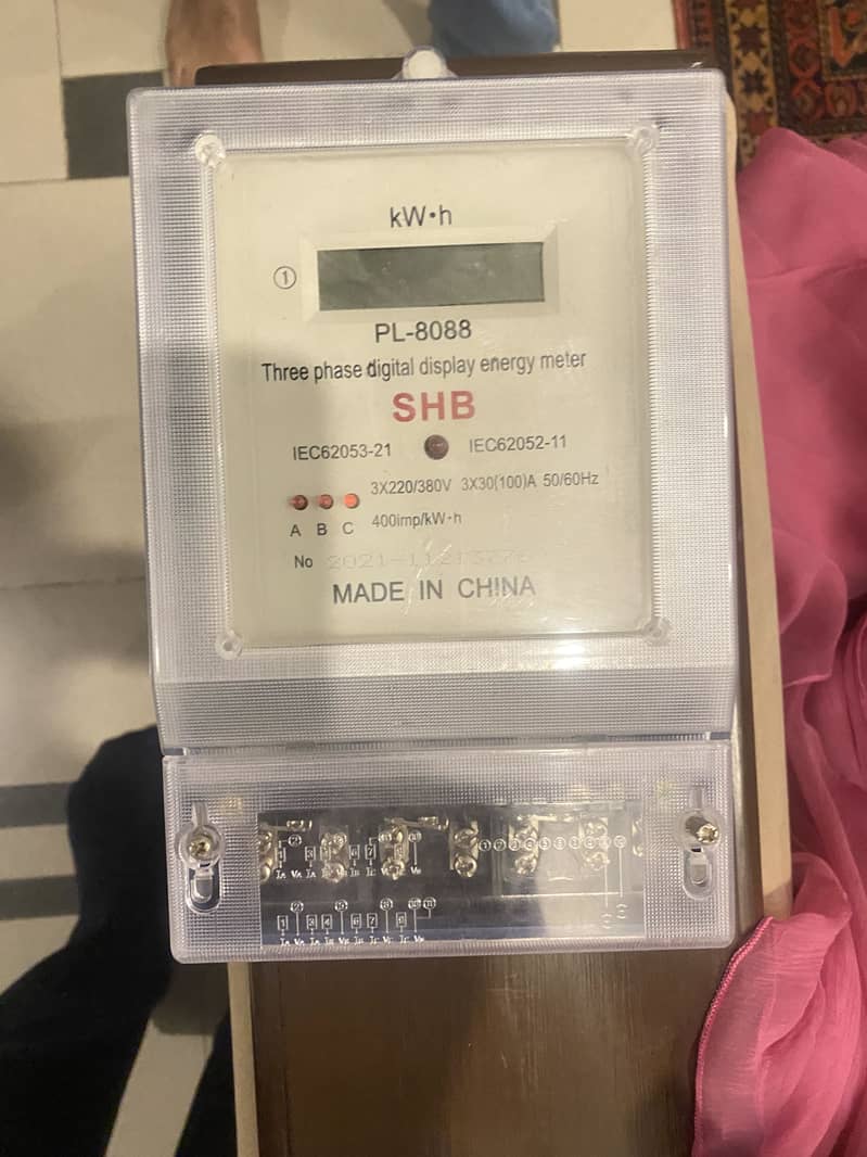 Elaectric sub meter two set 0