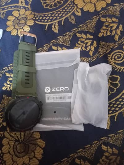 Zero Defender Smart Watch Brand New With Charger & Warranty Card