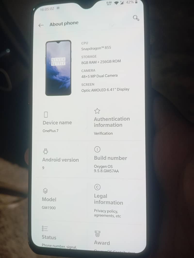 One Plus 7 7