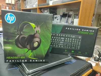 Headphone And Keyboard Combo Hp Gaming keyboard And hp Gaming headset