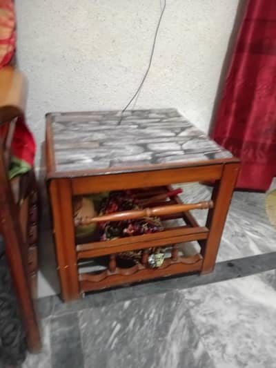 wooden 5 setar sofa and table set for sale