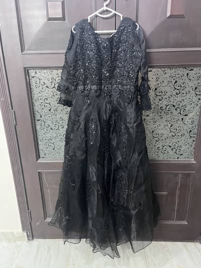 Beautifull Black embelished Maxi