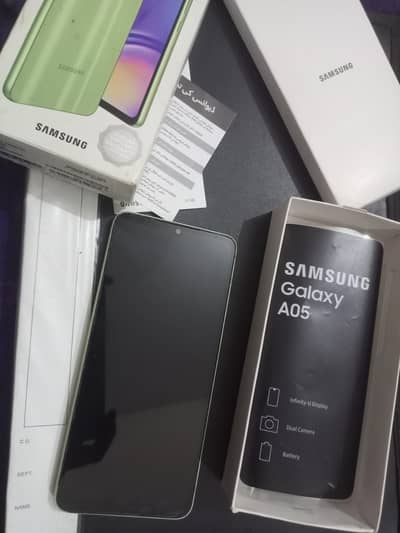 Samsung Mobile A05 6gb 128gb with box