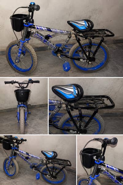 Kids Bicycle for Sale – Blue & Black