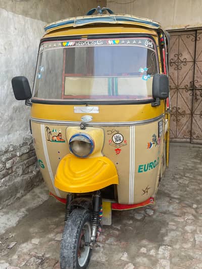 Tez Raftar Rickshaw 6 seater hai 2015 model disc break