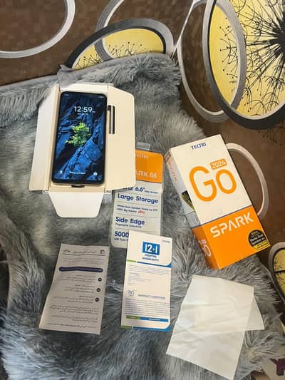Tecno Spark Go 2024 with box