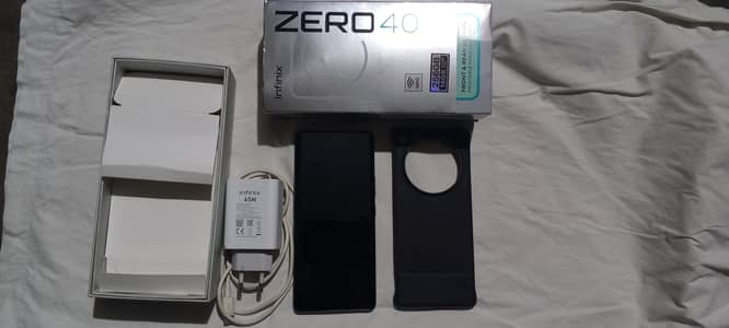 Infinix Zero 40 8+8gb 256gb full box 6 months warranty 10/10