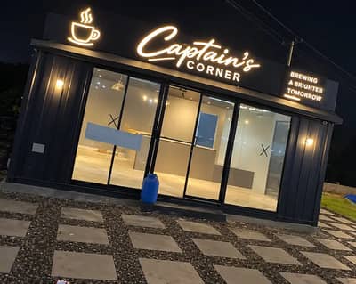 cafe container resturant container tuck shop road side cart office