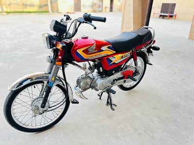 Honda CD 70 / 2025 model / 10|10 condition
