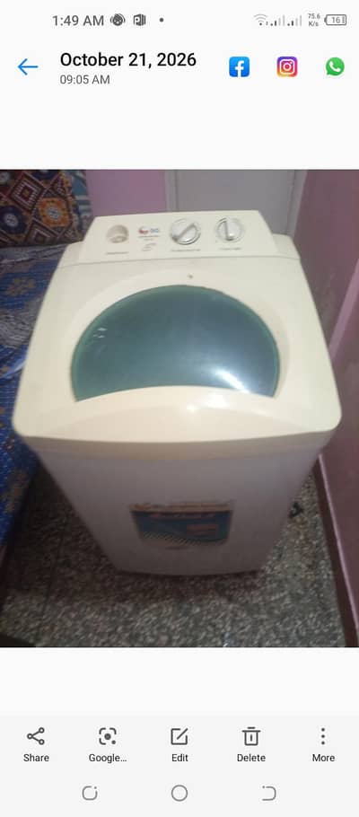 Surmawala Group of Companies Washing Machine for Sale.
