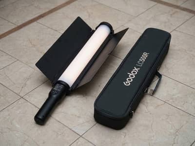 Urgent Sale: Godox LC500R RGB Light Stick + Jmary MT-75 Stand