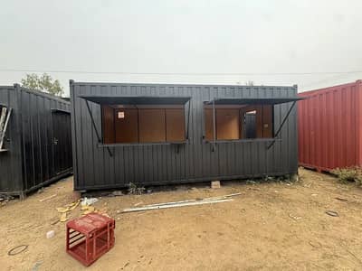 cafe Container Site Office container porta cabin prefab home toilet