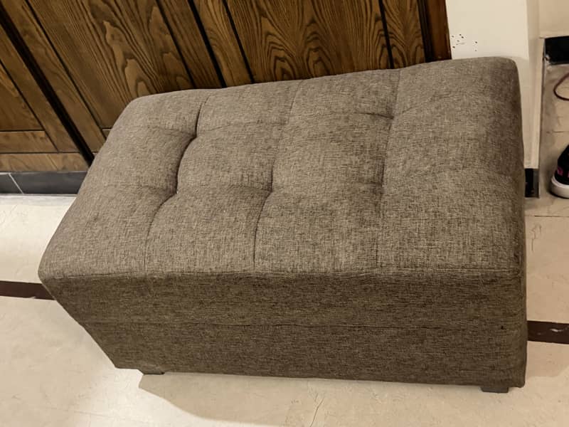 Sofa Set for Sale with one Stool 2