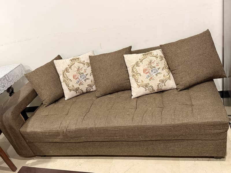 Sofa Set for Sale with one Stool 3